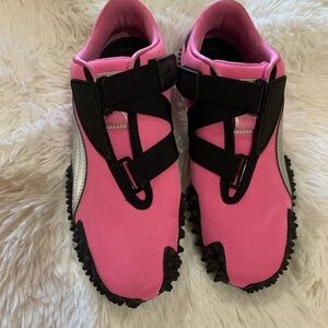 Puma Pink and Black Athletic Sneakers
